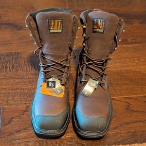 Ariat Men's Dark Brown Lace-Up Boots